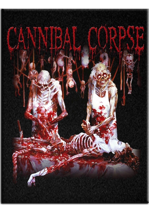 Resim Cannibal Corpse Butchered At Birth Albüm Arma Sırt Peç Back Patch Yama Çok Renkli 