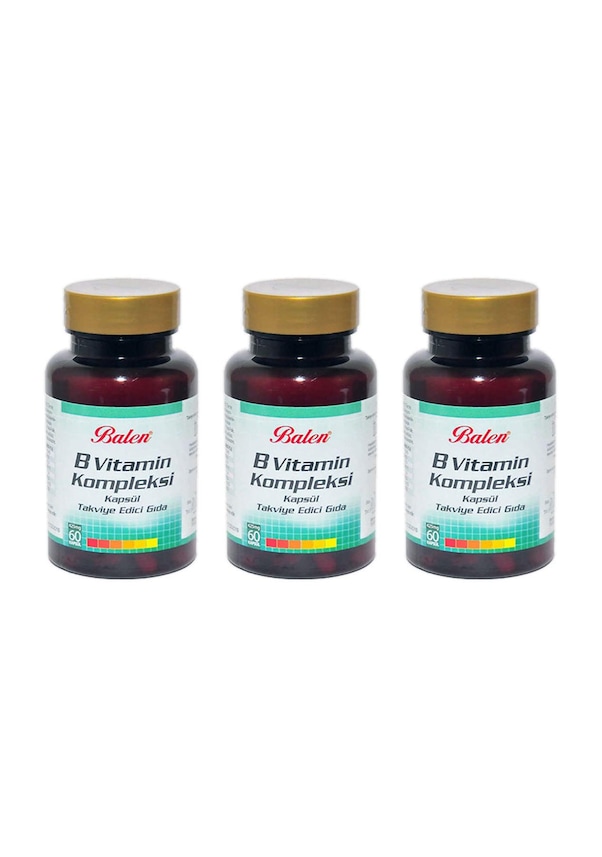 Balen B Vitamin Kompleksi 425 Mg 3 X 60 Kapsül Fiyatları Ve Özellikleri