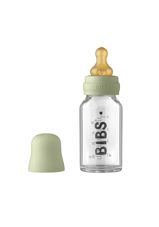 Bibs Baby Bottle Complete Set Biberon 110 ML - Sage Bibs Baby Bottle Complete Set Biberon 110 ML - Sage