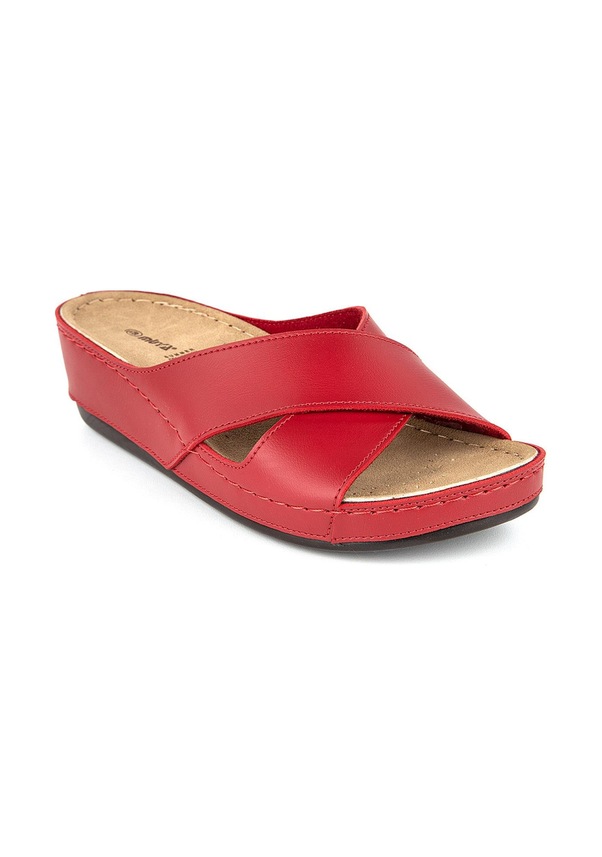 Resim Muya Isla Anatomik Taban Jel Destekli Dört Mevsim Kadın Terlik 32246-3221-STAN 