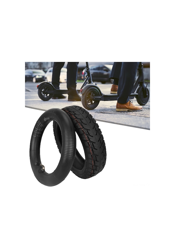 Resim Symbee Elektrikli Scooter Off-road Lastikleri - Ulip 60/70-6.5 Kauçuk Dış+iç Lastik Seti, Anti Kayma, Dayanıklı, G30 Modeli Uyumlu 