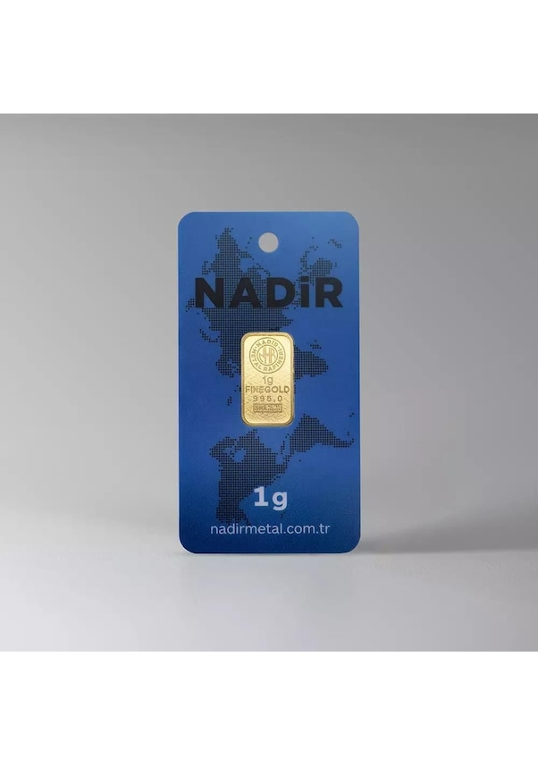 Resim Nadir Gold 24 Ayar 1 Gram Külçe Altın 