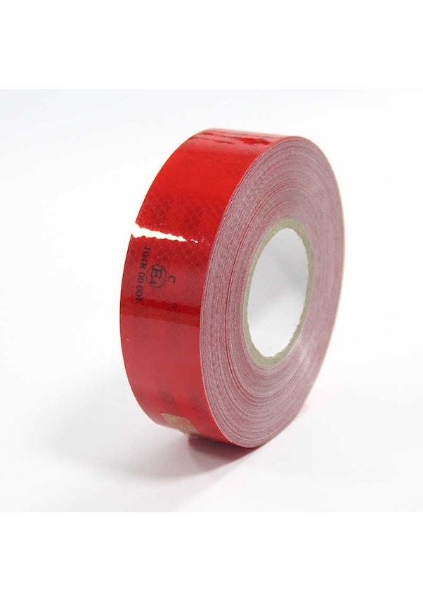 Resim Tüvtürk Onaylı Reflektör Şerit 1-5-10-25-50 Metre 