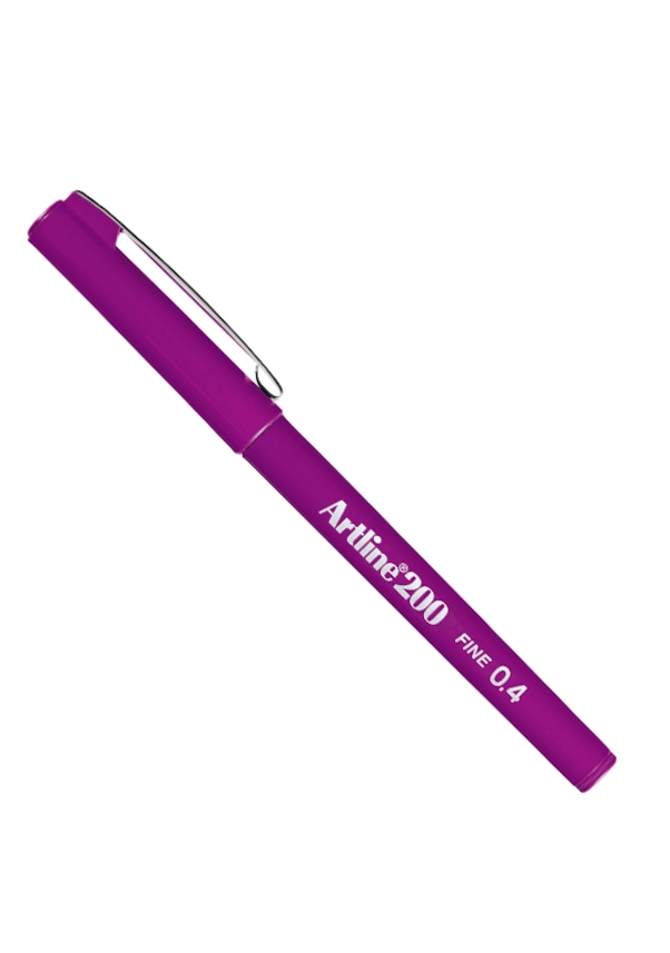 Artline Fine Writing Pen 0.4 Mm Eflatun 12 Li Fiyatları ve Özellikleri