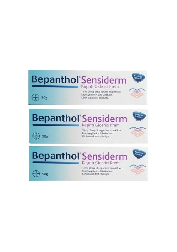 Bepanthol Sensiderm Krem 50 Gr x 3 Adet Fiyatları ve Özellikleri