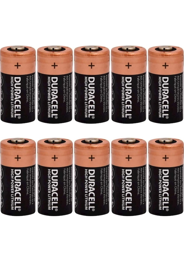 Duracell CR123A Lithium 3V Pil (Bulk - Dökme) 10 Adet Fiyatları ve ...
