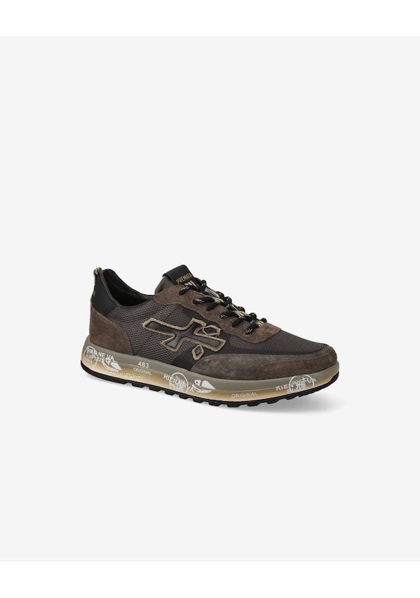 Resim Premiata Sneakers Nous 7731 Kahverengi - Siyah 