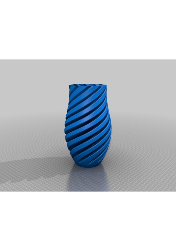 Resim Opencart Bükülmüş Vazo Abajur Sadece Plastik Aparattır 