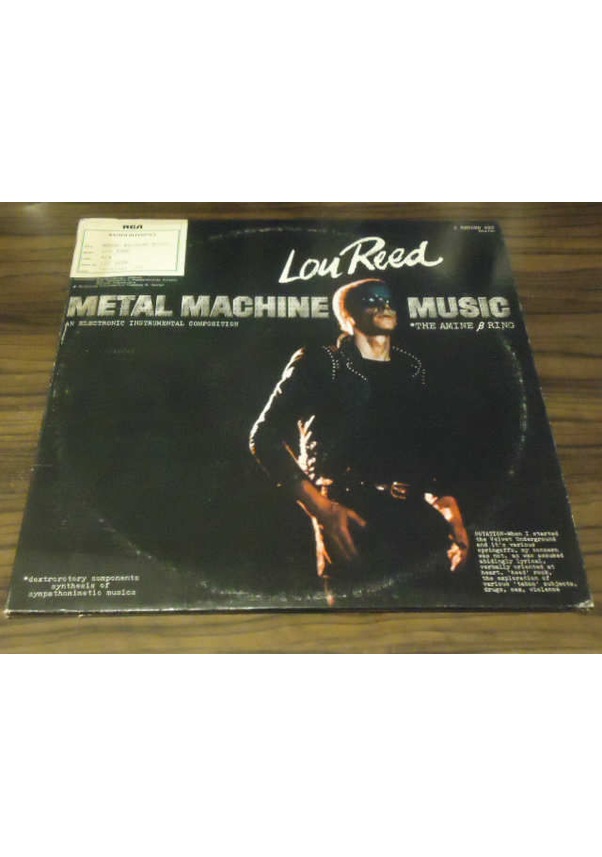Lou Reed Metal Machine Music . LP 1975 Avantgarde Fiyatları ve