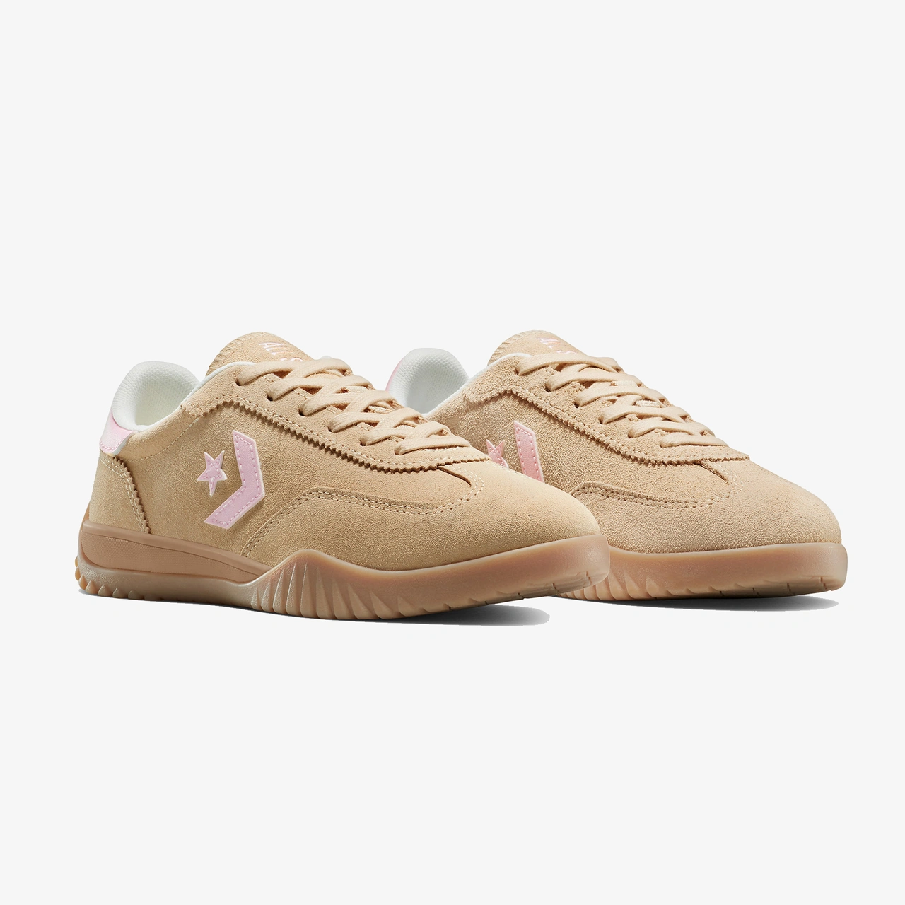 Resim Converse Run Star Trainer Suede Unisex Kahverengi Sneaker A15088c Kahverengi 