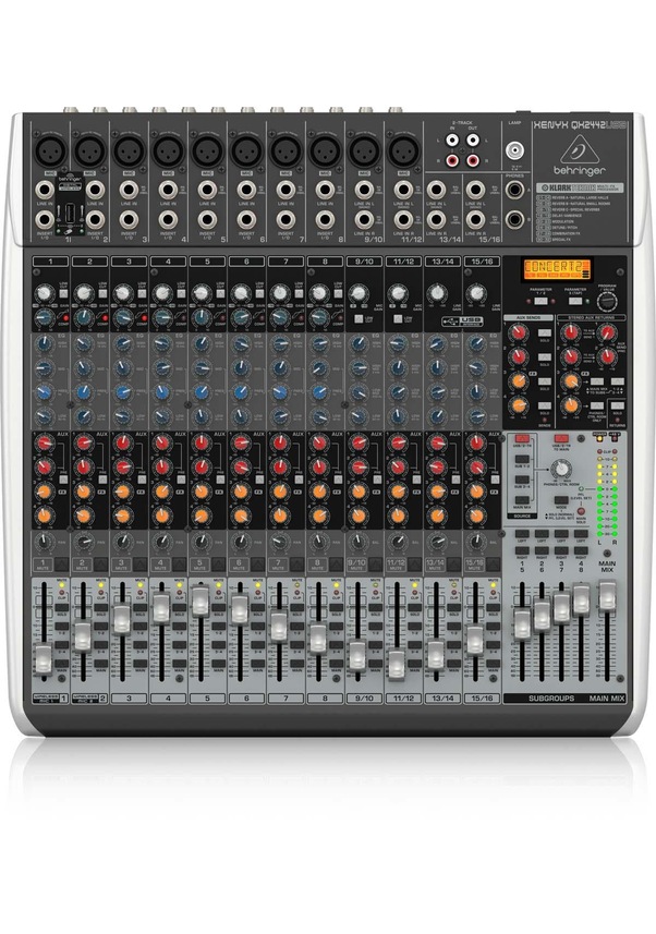 Behringer Qx2442Usb 24 Kanal Efektli Mikser Fiyatları ve Özellikleri