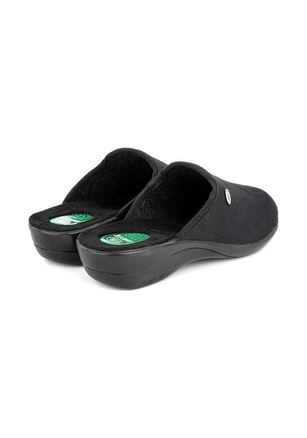 Resim Darcie Anatomik Topuk Dikeni Ev Bayan Terlik-siyah Siyah 