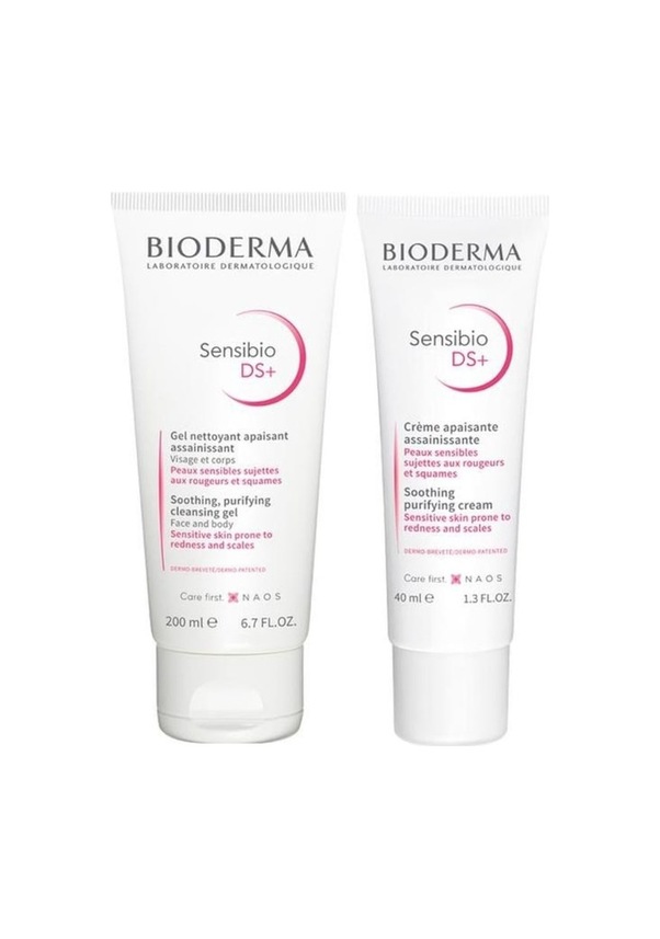 Bioderma Sensibio Ds+ Foaming Gel 200 ML + Sensibio Ds+ Cream 40 ML ...