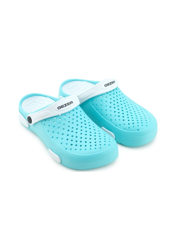 Resim Gezer Yazlık Islak Zemin Sabo Kadın Terlik Mint Yeşili-beyaz 