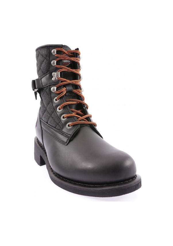 Resim Harley Davidson 025m100031 New Worker Erkek Bot Black Deri 