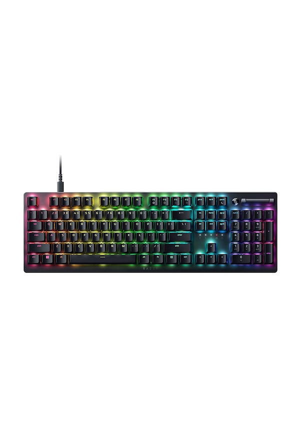 Resim Razer DeathStalker V2 RZ03-04500100-R3M1 Low-Profile Red Switch RGB İngilizce Mekanik Oyuncu Klavye 
