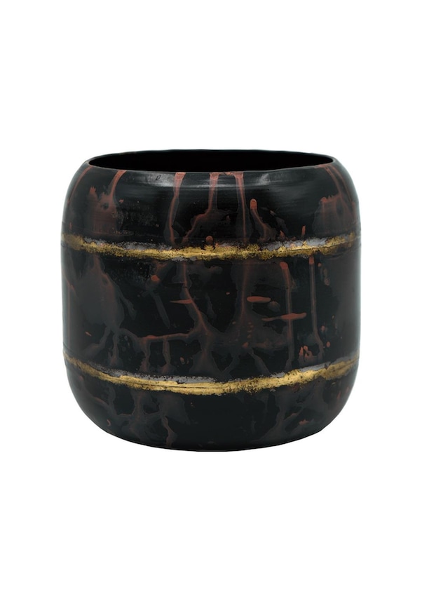 Resim Arwin Metal Saksı 16x14 cm 