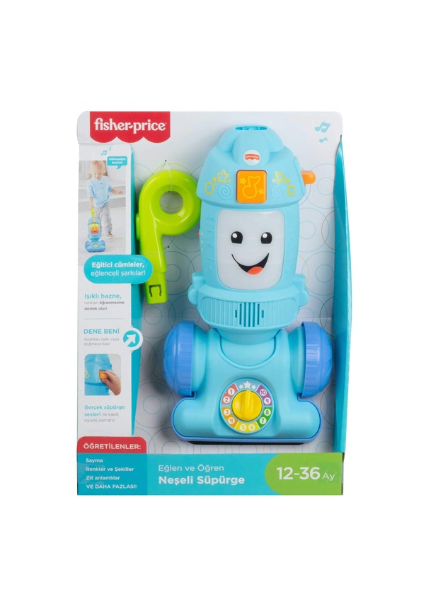 Fisher Price Lnl Neşeli Süpürge Türkçe Gtw19