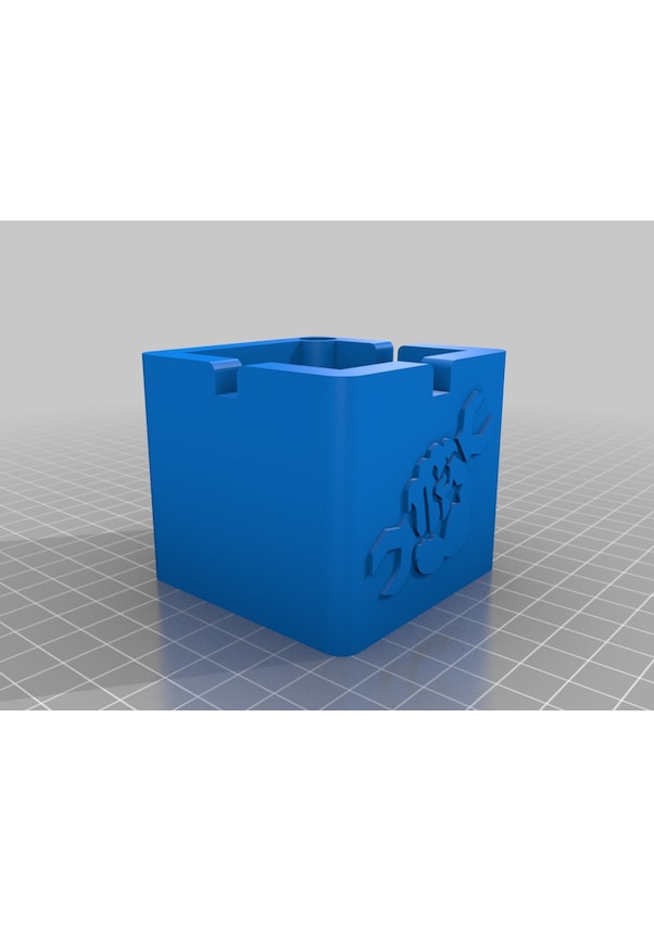 Resim Opencart Kapaklı Kare Kül Tablası Sadece Plastik Aparattır 