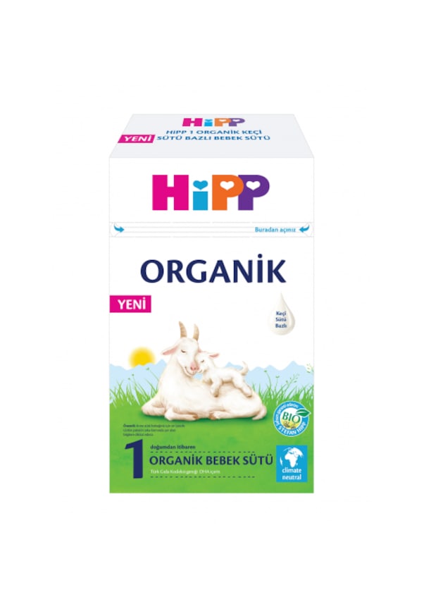 Hipp 1 Organik Keçisütü Bazlı Bebek Sütü 400gr