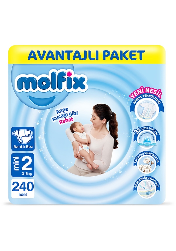 Molfix 2 Numara Bebek Bezlerinin Özellikleri