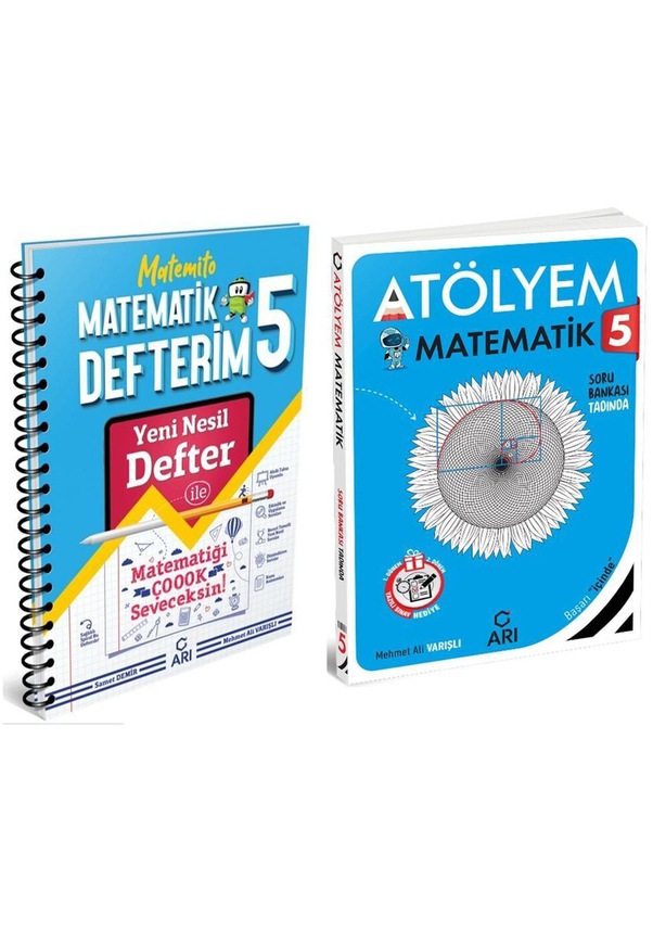 Arı Yayınları 5.sınıf Matematik Akıllı Defteri Ve Atölyem Seti 2 Kitap ...