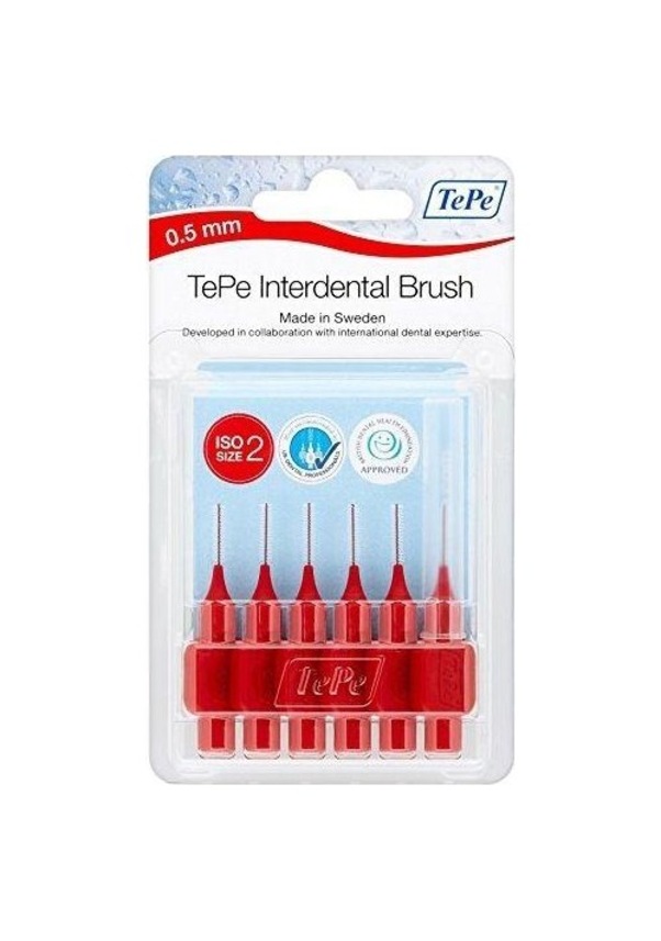 Tepe Blisterli Arayüz Fırçası 6'lı
