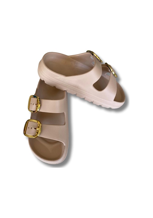 Resim Lovita Tokalı Kadın Terlik 36-40 Bej Bej 