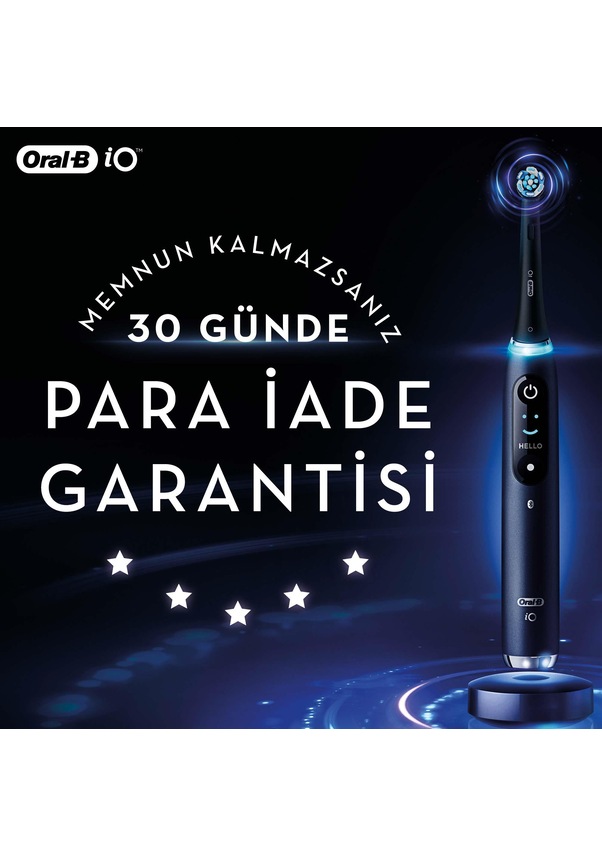 Oral-B iO9 Şarjlı Diş Fırçası Siyah NQ5779