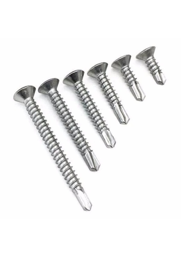 Yhb Sac Vidası Matkap Uçlu Vida Akıllı Vida 200 Adet 4,2*22 Mm Yhb Sac Vidası Matkap Uçlu Vida Akıllı Vida 200 Adet 4,2*22 Mm