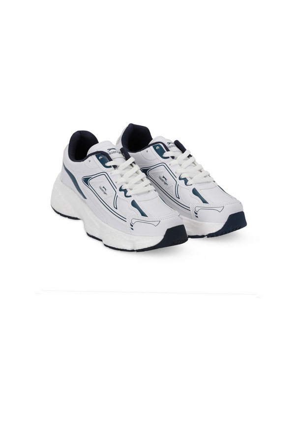 Resim Slazenger Zafıra G Kadın Beyaz / Lacivert Koşu & Yürüyüş Spor Ayakkabısı Beyaz / Lacivert 