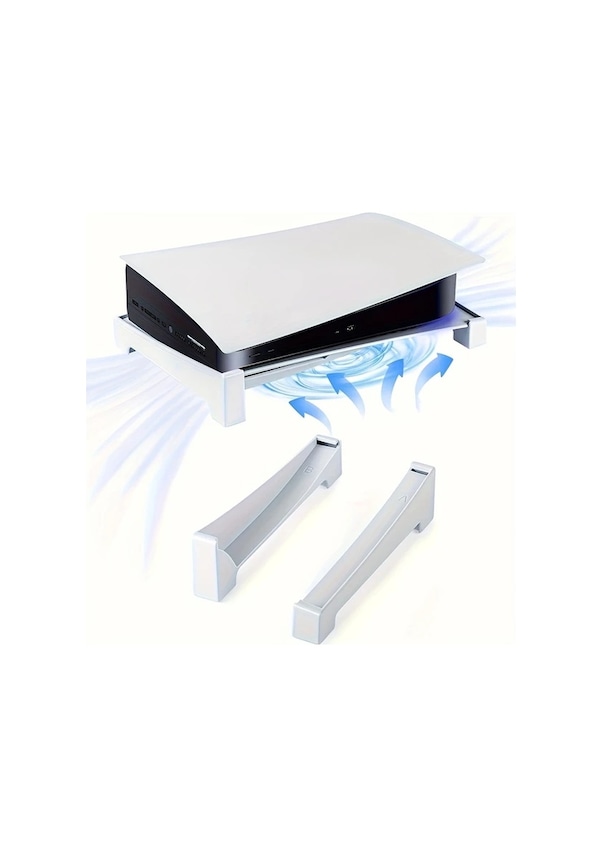 Resim Gaojunshop01 Ps5 Konsol Dijital Versiyon Taşınabilir Yatay Soğutucu Stand 