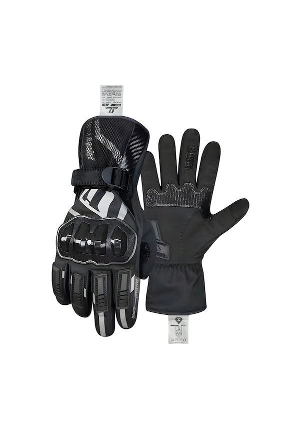 Resim Kışlık Siyah Eldiven Su, Rüzgar Geçirmez M 