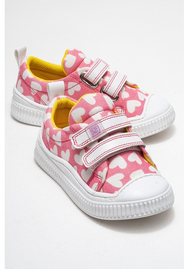 Resim Mnpc Kız Çocuk Pembe Kalpli Sneaker Ayakkabı 25y2a10074863 Pembe Kalpli 