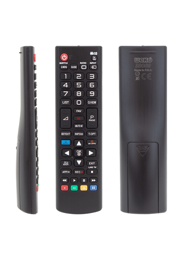WEKO KL RM-L1162 LG KISA SMART-MY APPS TUŞLU LCD/LED TV KUMANDASI ...