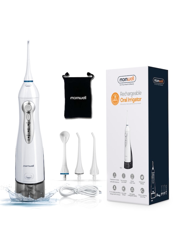 Mornwell D-52 Şarjlı Diş Ağız Duşu Flosser Oral Irrigator 300ML