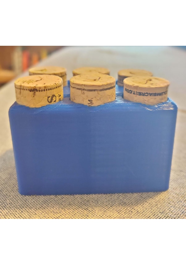 Resim Opencart Şarap Mantarı Tutucu Sadece Plastik Aparattır 