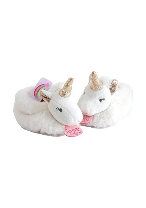 Resim Doudou Hediye Kutulu Unicorn Panduf 