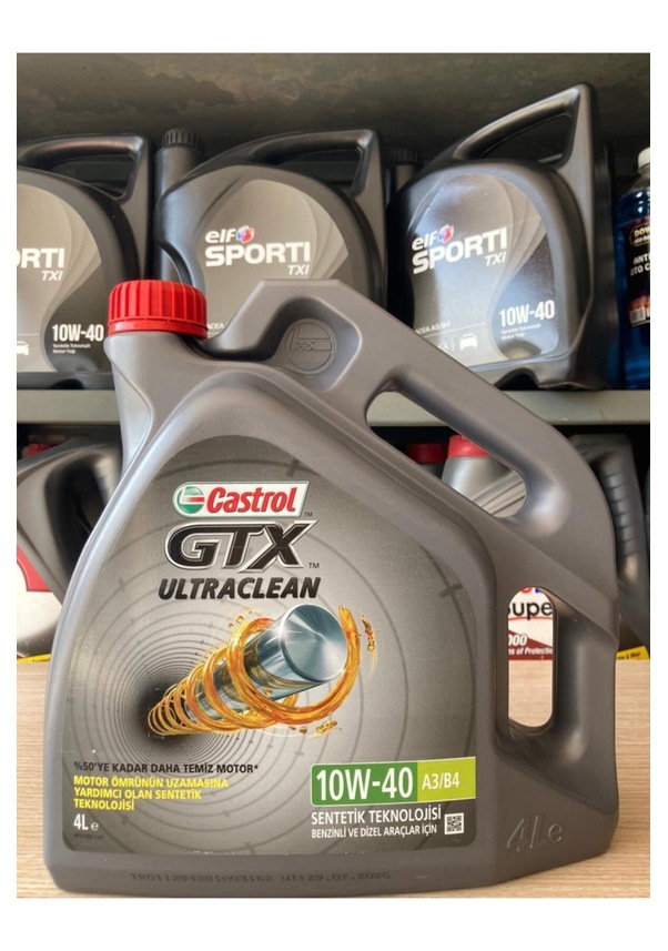 Castrol 10W40 Gtx Ultra Clean 4Lt Fiyatları ve Özellikleri