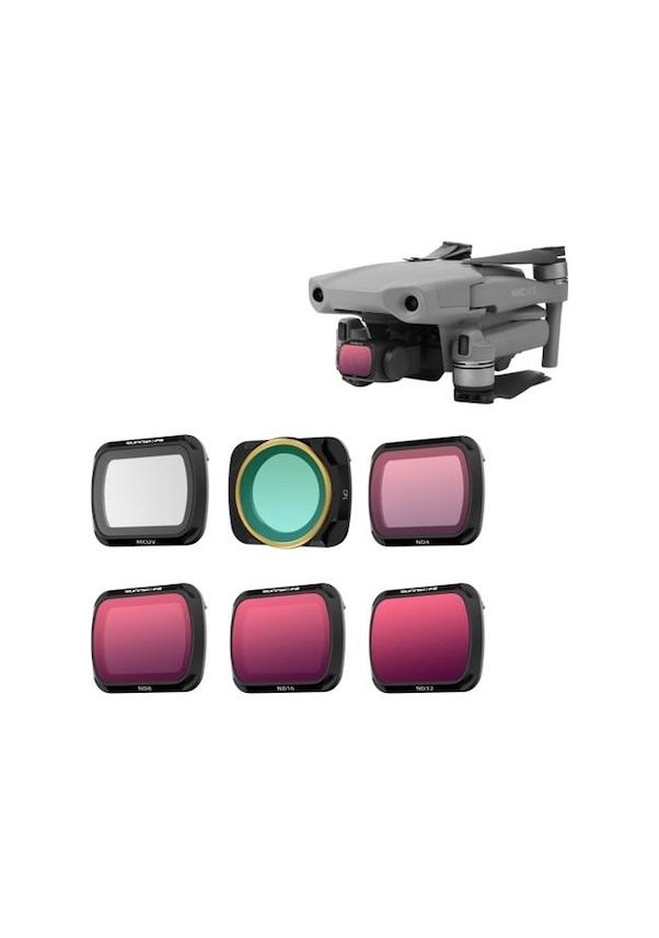 Resim DJI Mavic Air 2 Drone Kamera Lens Filtresi Mcuv+cpl+nd4+nd8+nd16+ 