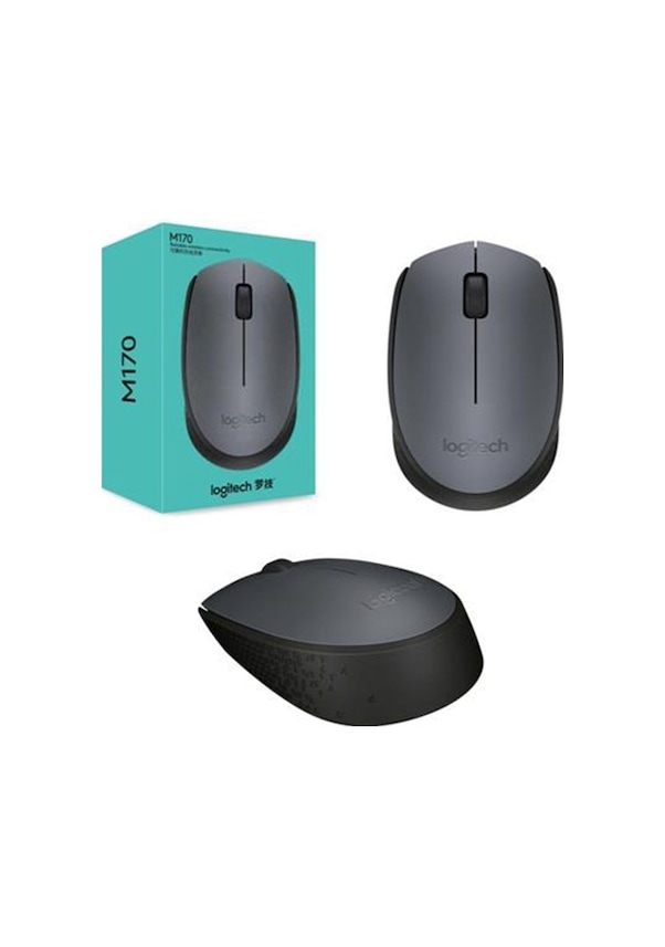 Resim Logitech M170 910-004642 Kablosuz Optic Siyah Mouse Optik 