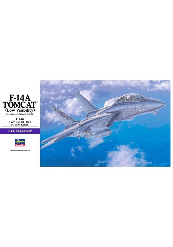 Hasegawa E2 00532 1/72 Ölçek F-14a Tomcat Low Visibility Savaş Uçağı ...