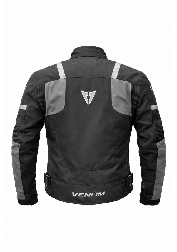 Resim Venom Air Racing Siyah Gri Motosiklet Montu Kalıplar Dardır Bir Beden Büyük Alınız 