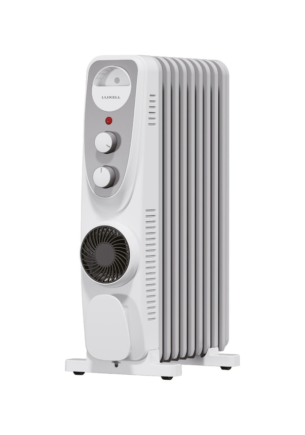 Resim Lux09-fp-wg Luxell Byz/gri Yağlı Radyatör 9 Dilim 
