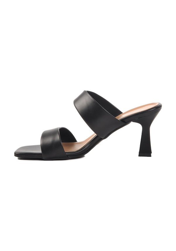 Resim Ayakmod 576006 Z Siyah Kadın Topuklu Terlik Siyah 