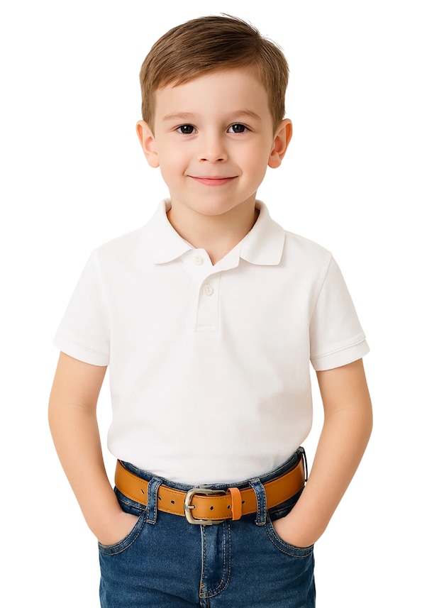 Resim Çocuk Kemer 4'lü Deri Kot Ve Kumaş Pantolon Çok Renkli 