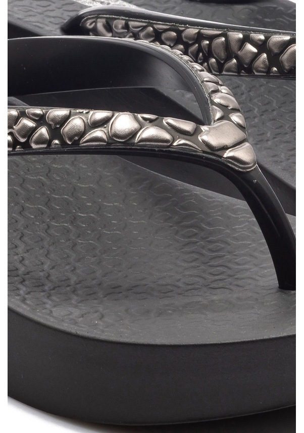 Resim İpanema Mesh Ix Kadın Parmak Arası Terlik Siyah 35/40 DD0085 Siyah - Gri 