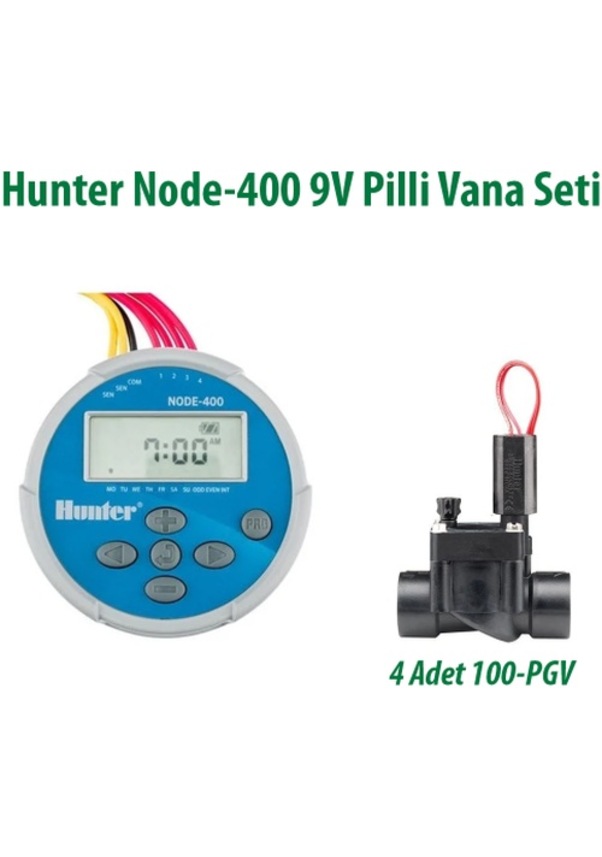 hunter-node-400-1-stasyonlu-pilli-kontrol-nitesi-9v-ve-4-adet-100pgv