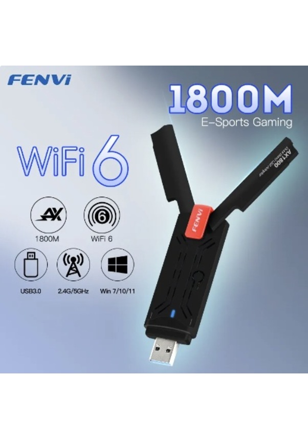 Fenvi Wifi Usb Adapt R Dual Band Ax G Ghz Fiyatlar Ve