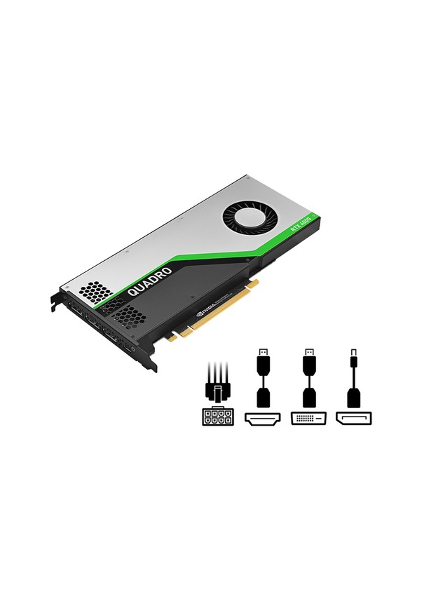Resim PNY Quadro RTX 4000 8GB GDDR6 256Bit PCI Express 3.0 Ekran Kartı VCQRTX4000-PB 